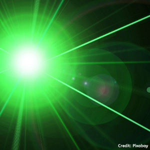 Laser verde